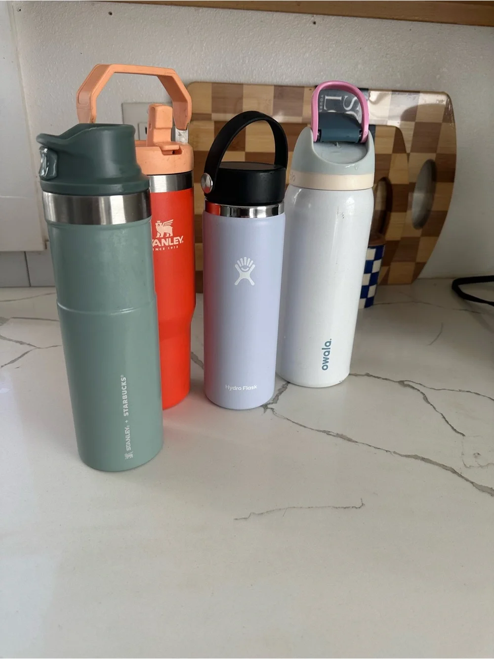 Hydro Flask, Stanley, owala bundle water bottles